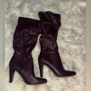Brand new deep purple boot